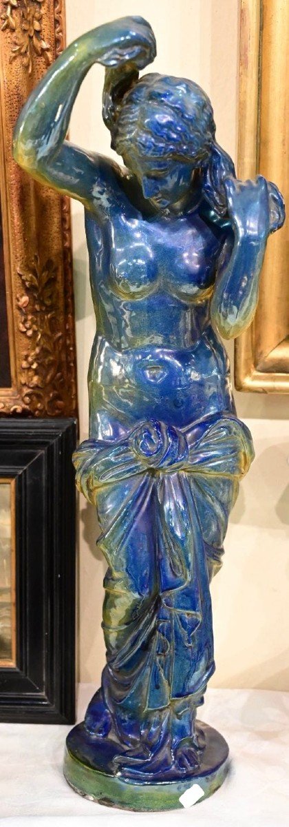 Statua Di Donna in Ceramica - Gualdo Tadino 1930